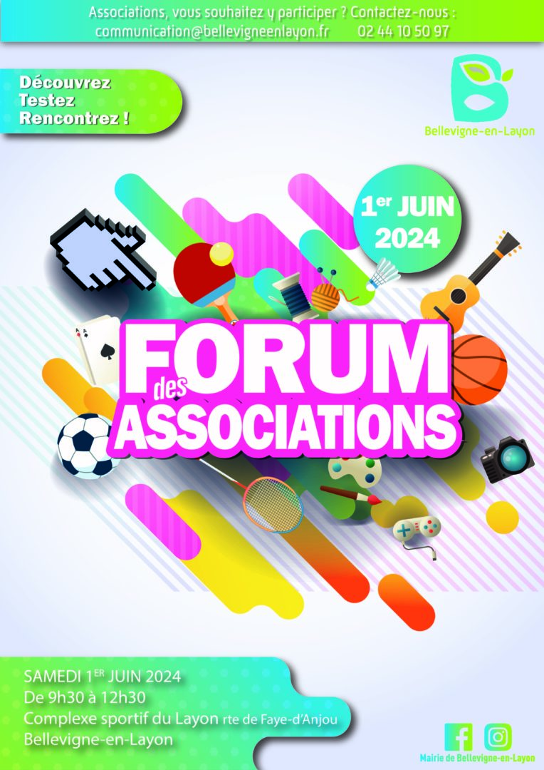 Image de l'article Forum des associations : rendez-vous ce samedi !