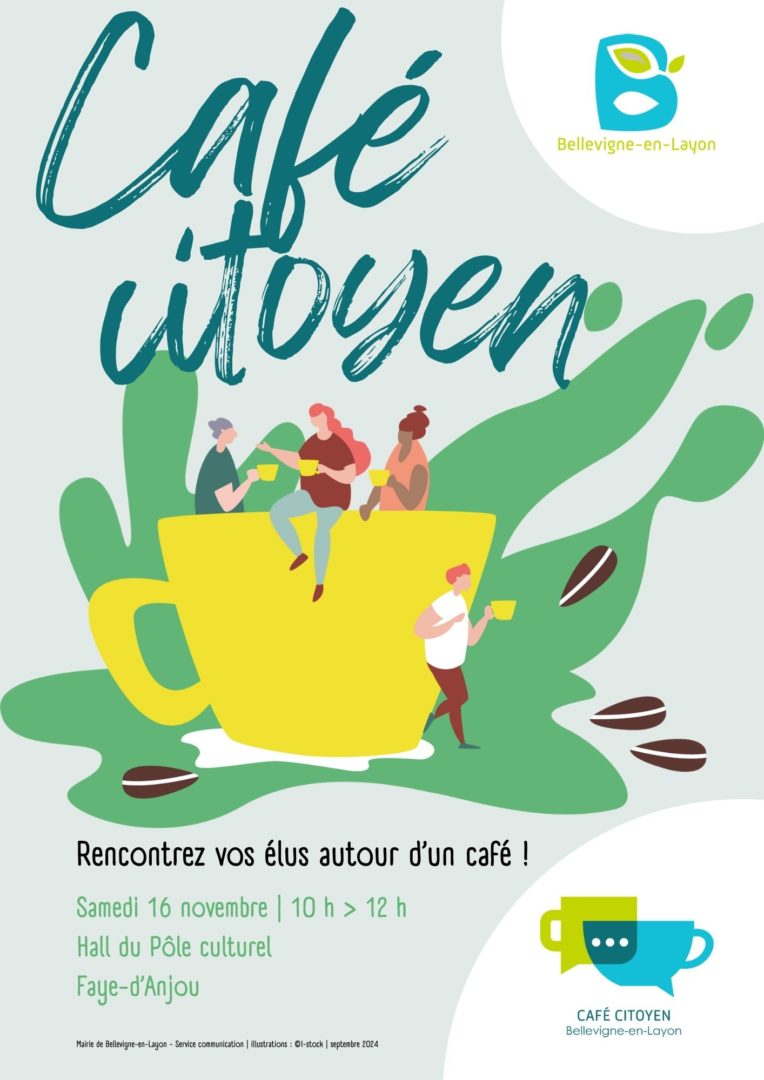 Image de l'article Café citoyen : Rendez-vous ce samedi à Faye-d’Anjou